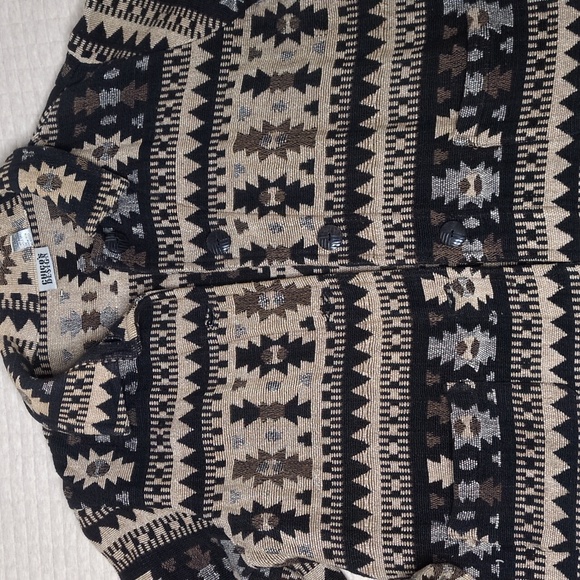 Chico's Southwest Western Print Tapestry Jacket Coat - Picture 4 of 15
